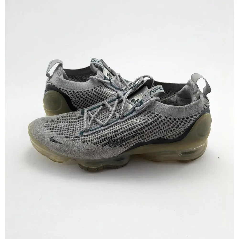 Mens Nike Air‎ VaporMax 2021 Flyknit SE Gray Running Shoes DN3074-001 Size 10.5